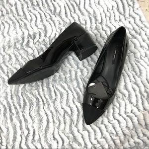NWT Zara Black Close Toe Pump